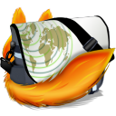 firefox,bagg,browser icon