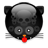 deathkitty,black icon