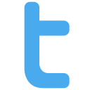 logo, media, social, twitter svg vector icon