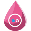 flickr svg vector icon