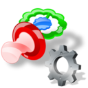 pacifier,config,configure,configuration,preference,option,setting icon