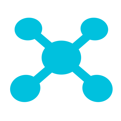 Cdn Network Distribution svg vector icon