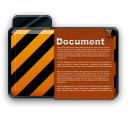 orange,alarm icon