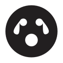 emoji, emotion, smiley, sob svg vector icon