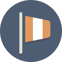 flag, windsock svg vector icon