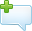 add, base, comment, drifting icon