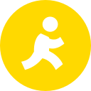 aim, aol, instant, messenger svg vector icon