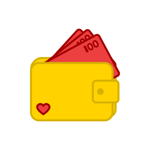 Wallet svg vector icon