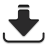 sign,down,descend,download,fall,decrease,descending icon