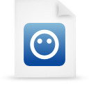 blue, document, file, paper icon