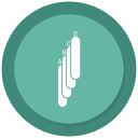 analytics, pie chart, report svg vector icon