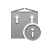 send,box,info icon