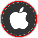 apple, media, online, social svg vector icon