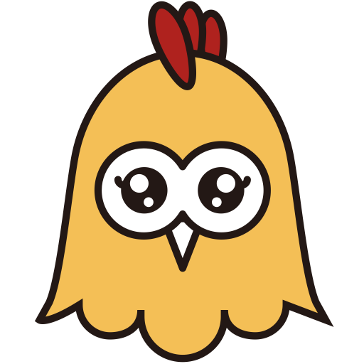 Chicken svg vector icon
