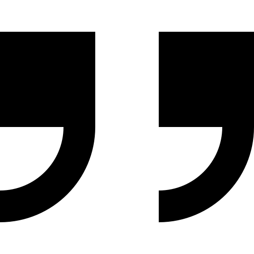 Right Quote svg vector icon