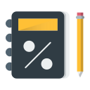 book, education, note, notebook svg vector icon