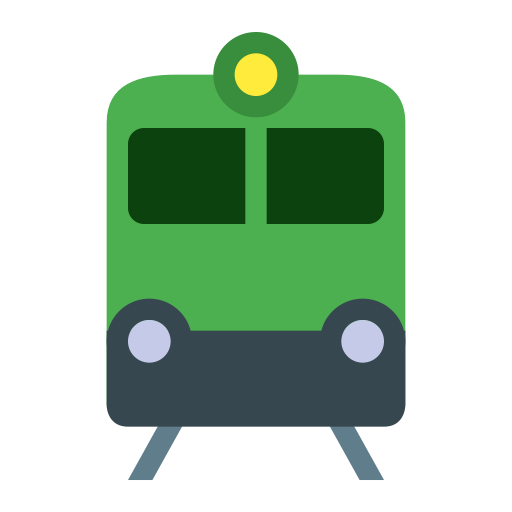 Train svg vector icon