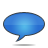 blue, bubble, speech icon
