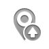 location,location up,up icon