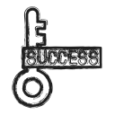 business, key, success svg vector icon
