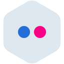 flickr, media, photo, photography, share, social, yumminky svg vector icon