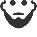 short,beard icon