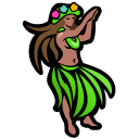 hula,dancer icon
