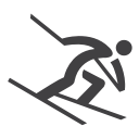 alpine, olympic, skiing, technical svg vector icon