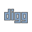 connect, digg, network, online, seo, social, software svg vector icon