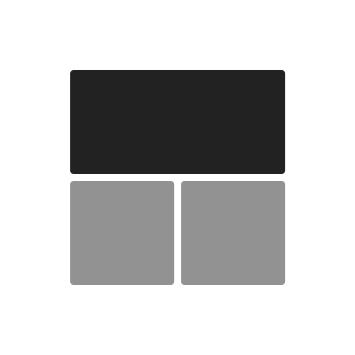 Layout One svg vector icon