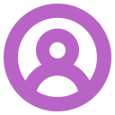 avatar, circle, face, human, profile, user svg vector icon