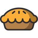 baker, bakery, dessert, food, pie svg vector icon