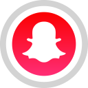 logo, media, snapchat, social svg vector icon