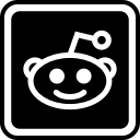 media, reddit, social svg vector icon