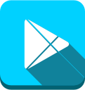 google, google play, marketplace, movie, music, play svg vector icon