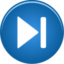 forward, skip icon