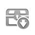 treasure,chest,down icon