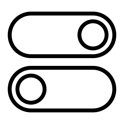 Ios Toggle Outline svg vector icon
