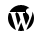 wordpress icon