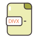 divx, divx , documents, file, files, folders svg vector icon