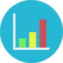 chart, graph, graphic, graphics svg vector icon