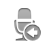 radio,microphone,left icon