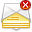 mail,deleted icon