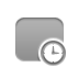 rounded,rectangle,clock icon