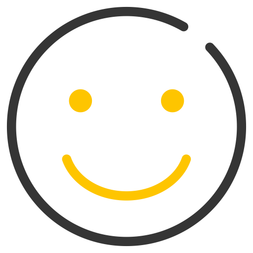 Smiling Face svg vector icon