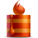 candle, light icon