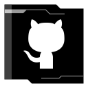 epic, github, social svg vector icon