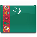 flag, turkmenistan icon