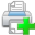 print,add,plus,printer icon