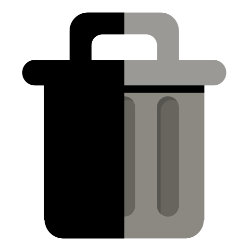 Delete svg vector icon